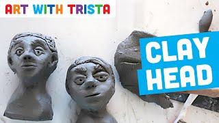 Clay Head Sculpting Tutorial - Art With Trista
