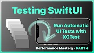 XCTest Tutorial: How to add automated UI tests for Better iOS App Quality - Swift - SwiftUI - Xcode