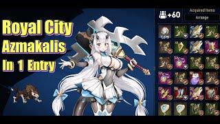 Epic Seven Hell Raid in 1 entry - Yufine Counter Cheese - The New E7 Royal City Azmakalis Labyrinth