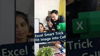 Excel Smart TrickFit Image into cell #shorts #ytshorts #ytviral #excel #msoffice #tricks