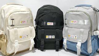 Tas Ransel Sekolah Model Korea Backpack Remaja SD SMP SMA ABG Import