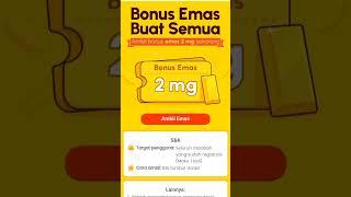 mengambil bonus emas di aplikasi bank digital Neobank