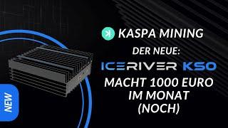 This Kaspa Miner Makes 1000 Euros a Month - IceRiver KAS KS0