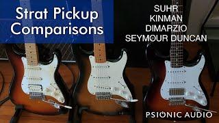 Strat Pickup Comparisons | Suhr, Kinman, DiMarzio, & Seymour Duncan