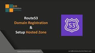 Route 53 domain registration and setup hosted zone