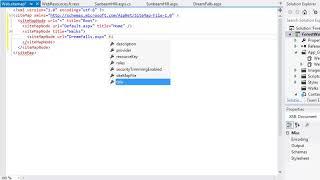 ASP.NET 4.5 Expert Skills Lesson 7-14: Add a sitemap file to a project