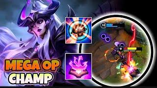 SYNDRA IS RIDICIOUSLY STRONG BUT ONLY FEW PEOPLE PLAYS HER?! WILD RIFT 5.3c (RUNES & BUILD)