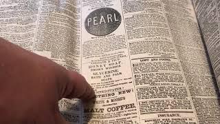 Unintentional ASMR: Detailed Look at 1860s Newspapers