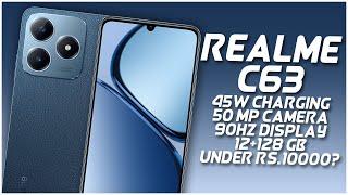 Realme C63 Officially Launched..! - 12+128GB under Rs.10000..?  [HINDI]