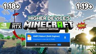 FMPE SHADER MINECRAFT PE 1.19.73/1.18+『HIGHER DEVICE'S』ULTRA REALISTIC WATER | IN POCKET EDITION