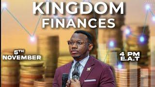 Kingdom Finances | Uchumi Wa Ufalme | Amb.Prophet David Richard