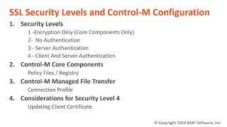 Understanding Security Levels used by Control-M products