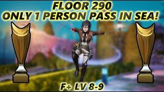 The Only One In SEA Server Who Pass F290! Lv 8 - 9 Formula+ Lifeafter Death High Season 20