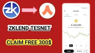 Zklend Testnet Airdrop | Starknet Airdrop |  Claim Free Upto 300$ 