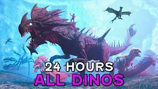 I Had 24 Hours To Tame Every Creature on ARK Aberration!