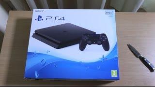 PS4 Slim - Unboxing & First look! (4K)