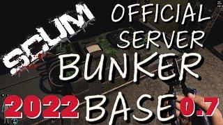 SCUM | Bunker Base for Official Servers!