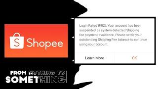 How to recover Shopee banned account? Login Failed your account has been suspended Shopee login prob