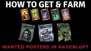 How To Get & Where To Farm Wanted Posters In Neverwinter Ravenloft Mod 14