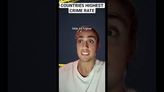 Countries Highest Crime Rate