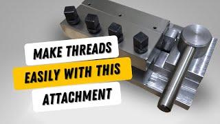 Make Threads Easily! [The Retractable Threading Tool]