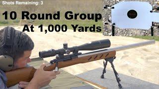 10 Round Group At 1,000 Yards Long Range Challenge - Episode 2