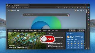 How to Turn Off The News Feed on Microsoft Edge's New Tab Page