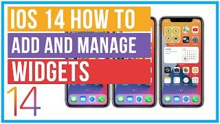iOS14 - How To Add And Manage Widgets