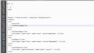 PHP Tutorial: Create a Member System in PHP | Create a User Registration page (1/3)