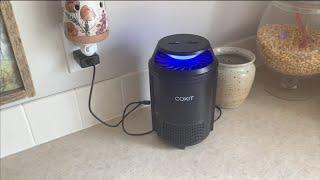 COKIT Indoor Insect Trap Review | Catching Flying Insects with Suction Non-Zapper Traps for Home