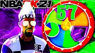 WHEEL OF WORST NBA 2K21 DEMO BUILDS... (Bad Idea) *IMPOSSIBLE* CHALLENGE • DO WHAT THE WHEEL SAYS!