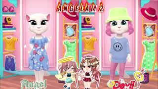 My Talking Angela 2  || Angel vS Devil || Cosplay