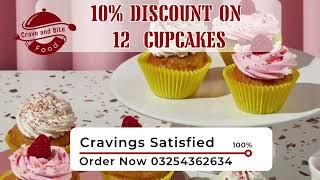 Cupcakes Special Discount | 𝘾𝙧𝙖𝙫𝙚 𝙖𝙣𝙙 𝘽𝙞𝙩𝙚  |  +92 325 4362634