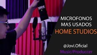 Los Micrófonos Mas Usados En Homestudio