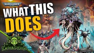 Synapse Buffer!?  10th Ed Tyranid Neurotyrant Rules Revealed! | Warhammer 40k News