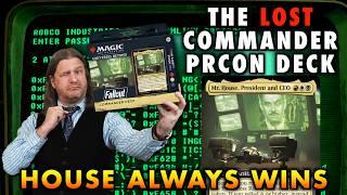 Is It Worth It To Buy The Lost Fallout Commander Precon: "House Always Wins" | Magic: The Gathering