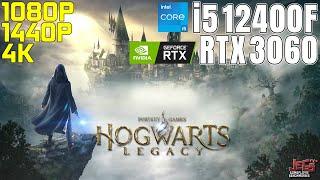 Hogwarts Legacy | i5 12400F + RTX 3060 | 1080p, 1440p, 4K benchmarks!