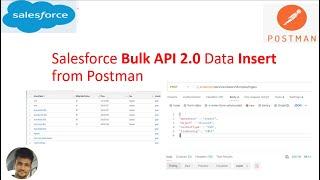 How to insert Bulk data using Bulk API 2.0 in Salesforce from Postman