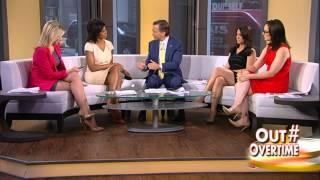 Andrea Tantaros & Sandra Smith & Harris Faulkner & Lisa Kennedy hot legs - Outnumbered - 09/24/14