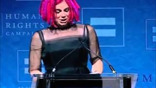 Lana Wachowski speech HRC Visibility Award