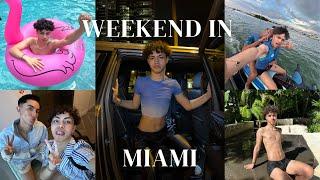 VLOG: WEEKEND IN MIAMI (YACHT, JET SKIS, BEACHES, NIGHTS OUT)