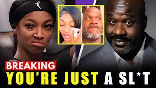 UNBELIEVABLE! INSTANT RAGE Hits Angel Reese After Shaq HUMILIATED Her on Her OWN PODCAST!