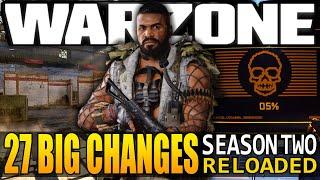 Call of Duty Warzone: 27 Big Changes In The Season 2 Reloaded Update! (Update 1.34)