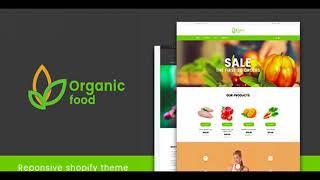 Organic Food - Responsive Shopify Theme | Themeforest Website Templates and Themes