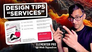 Design Tips on a Services Section - Elementor Flex