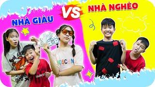 Học Sinh Giàu VS Học Sinh Nghèo  Min Min TV Minh Khoa