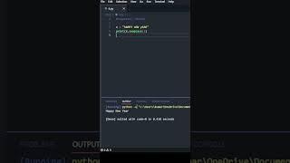Usage of swapcase() method in Python! #python #coding #shorts