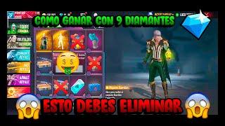 COMO SACAR EL GUERRERO GUARDIAN ESMERALDA CON 9 DIAMANTES- CON ESTE PATRÓN SE GANA - FREE FIRE