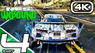 NEED FOR SPEED UNBOUND Gameplay Walkthrough Part 4 (FULL GAME 4K 60FPS PC) No Commentary