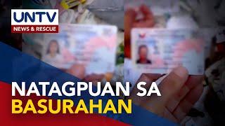 Ilang national ID cards, nakita sa basurahan; insidente, pinaiimbestigahan na ng PSA